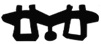 Yokefellow Service Center, Inc. logo with black symmetrical inkblot design